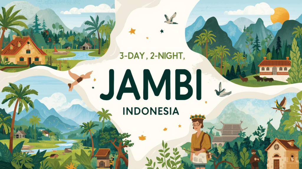 Itinerary 3 Hari 2 Malam di Jambi: Simulasi Biaya dengan Sewa Mobil Lepas Kunci